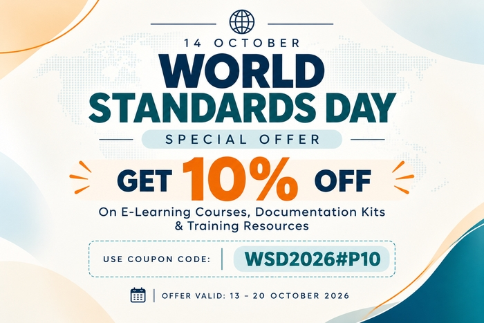 World Standards Day Discount Offer