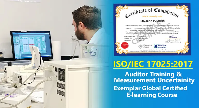 ISO/IEC 17025 Internal Auditor and Measurement Uncertainty