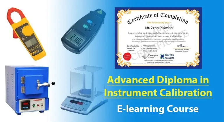 Advanced Diploma In Instrument Calibration