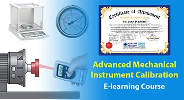Advanced Mechanical Instrument Calibration Training