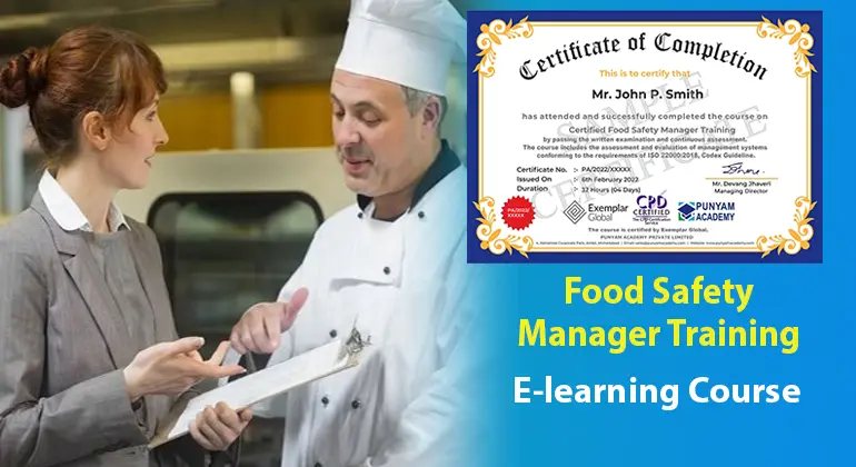 Certified Food Safety Manager Training