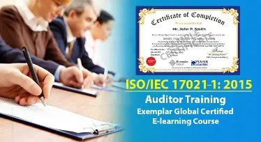 ISO/IEC 17021-1:2015 Certified Auditor Training
