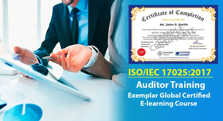 ISO/IEC 17025:2017 Certified Auditor Training