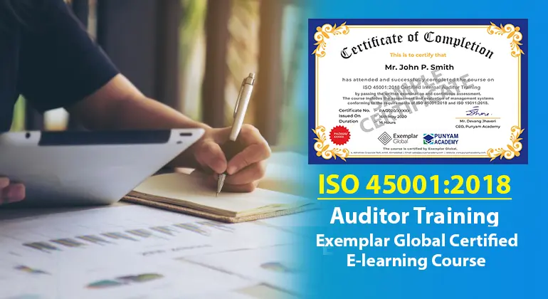 ISO 45001:2018 Certified Internal Auditor Training