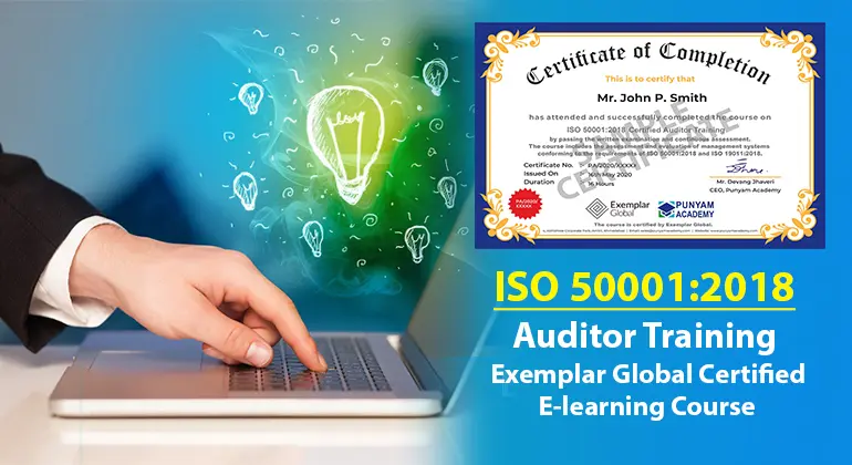 ISO 50001:2018 Certified Auditor Training