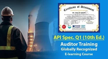 Online API Spec. Q1 Internal Auditor Training