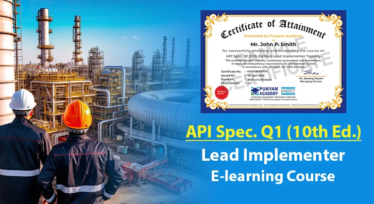 API Spec. Q1 (10th Edition) Lead Implementer Training
