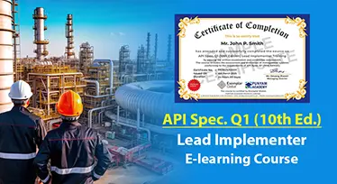 API Spec. Q1 (10th Edition) Lead Implementer Training