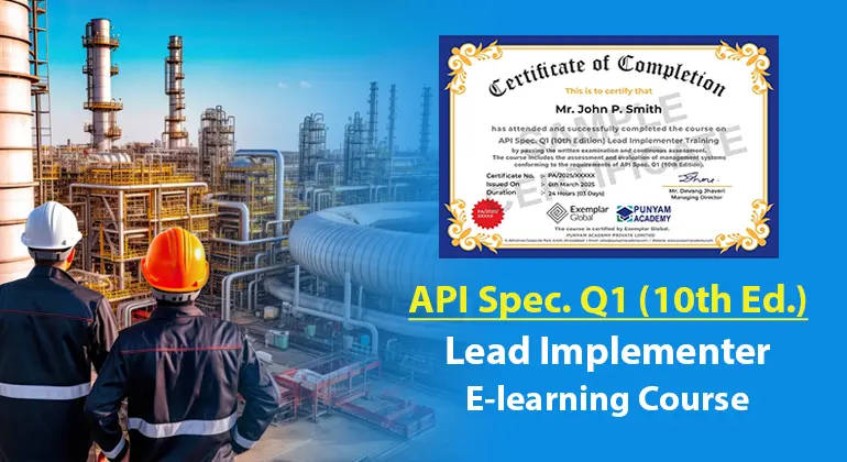 API Spec. Q1 (10th Edition) Lead Implementer Training