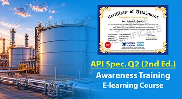 API Q2 Training - Online Course with Certificate