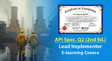 API Spec. Q2 (2nd Edition) Lead Implementer Training