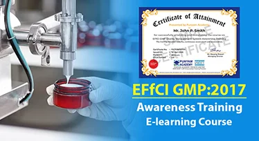 EFfCI GMP QMS Awareness - Online Training
