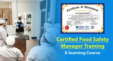 Certified Food Safety Manager - Online Course