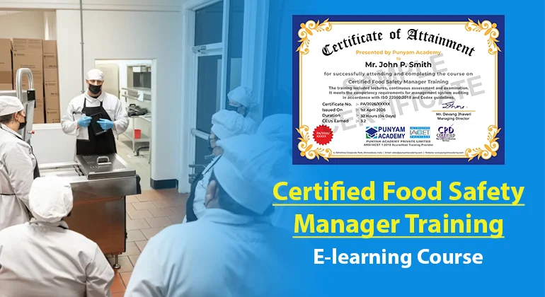 Certified Food Safety Manager Training