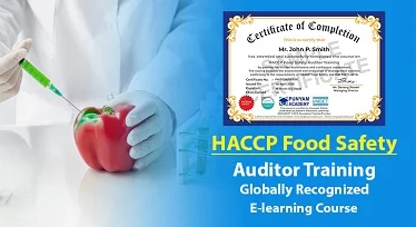 HACCP Certified Auditor Training - Online Course