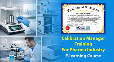 Calibration Training for Pharmaceutical Instruments