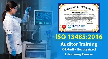 ISO 13485 Auditor Training - Online Course