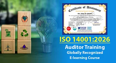 ISO 14001:2026 Auditor Training - Online Course