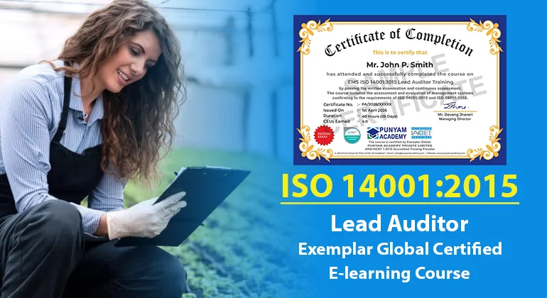 EMS ISO 14001:2015 Lead Auditor Training