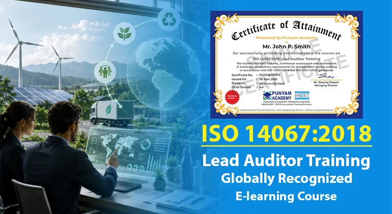 ISO 14067:2018 Lead Auditor Training