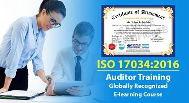 ISO 17034 Internal Auditor - Online Course