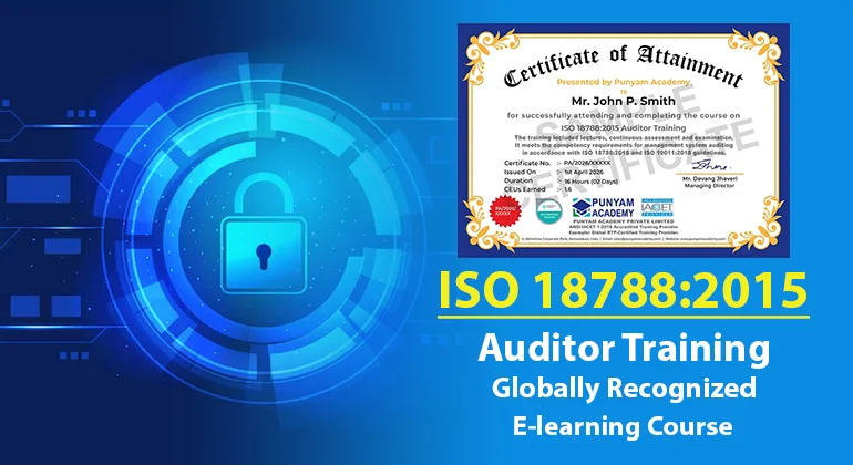 ISO 18788:2015 Auditor Training