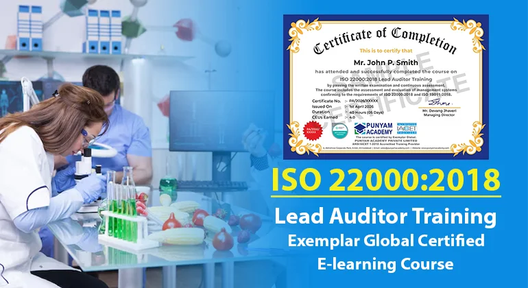 ISO 22000:2018 Lead Auditor Training