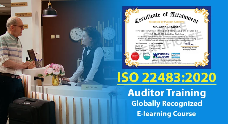 ISO 22483:2020 Certified Auditor Training
