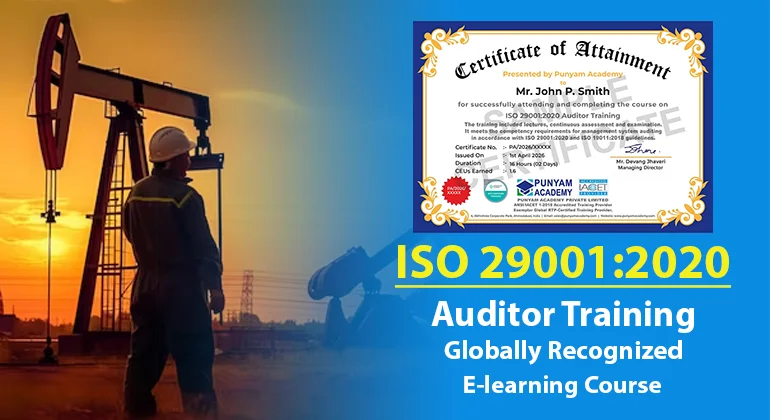 ISO 29001:2020 Auditor Training