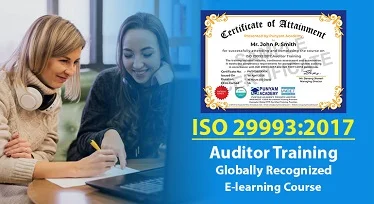 ISO 29993 Internal Auditor Training - Online Course