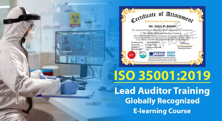 ISO 35001:2019 Lead Auditor Training