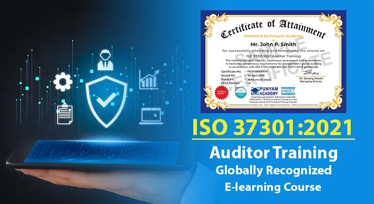 ISO 37301:2021 Certified Auditor Training 