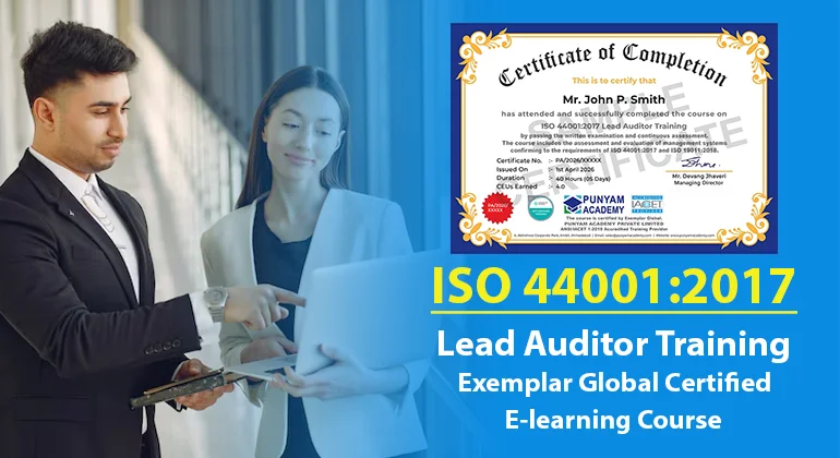 ISO 44001:2017 Lead Auditor Training