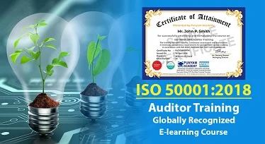 ISO 50001 Auditor Training - Online Course