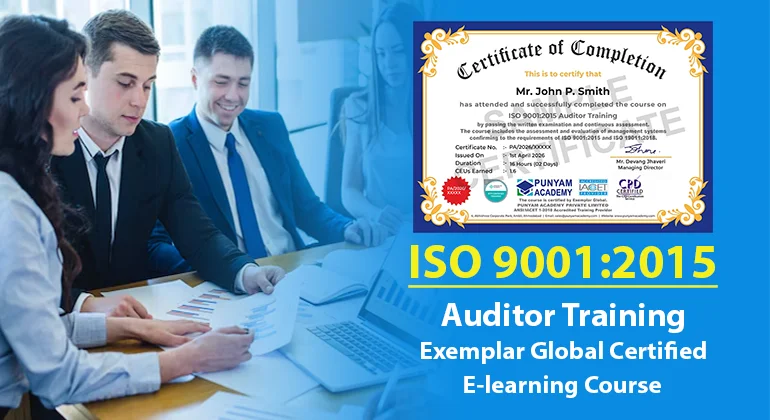 ISO 9001:2015 Certified Internal Auditor Training