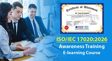 ISO/IEC 17020:2026 Awareness Training Online