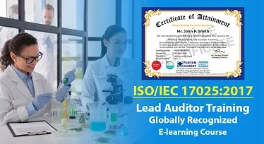ISO/IEC 17025:2017 Certified Lead Auditor Training