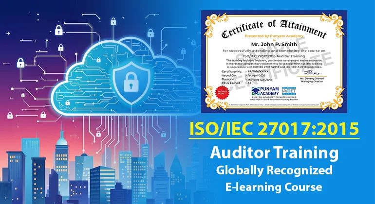 ISO/IEC 27017:2015 Certified Auditor Training 