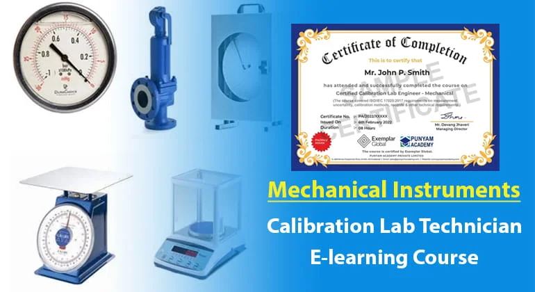 Certified Calibration Lab Technician - Mechanical