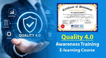 Quality 4.0 Awareness Training  - Online Course