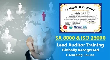 SA 8000:2026 & ISO 26000 Lead Auditor - Online Course