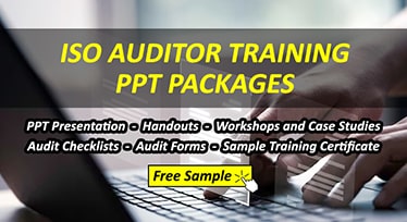 Auditor Training Packages