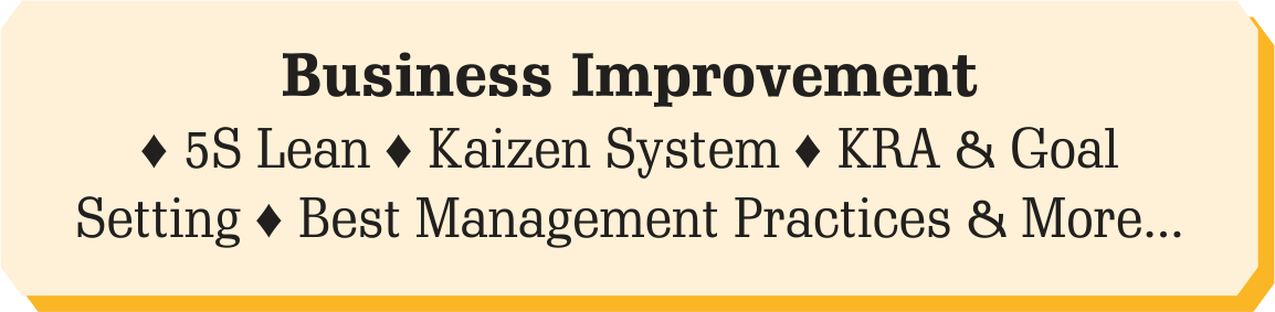 Business Improvement