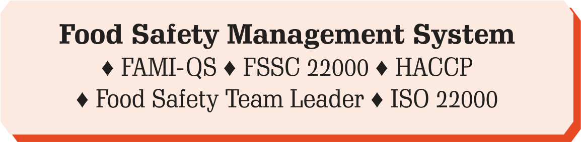 Food Safety Management